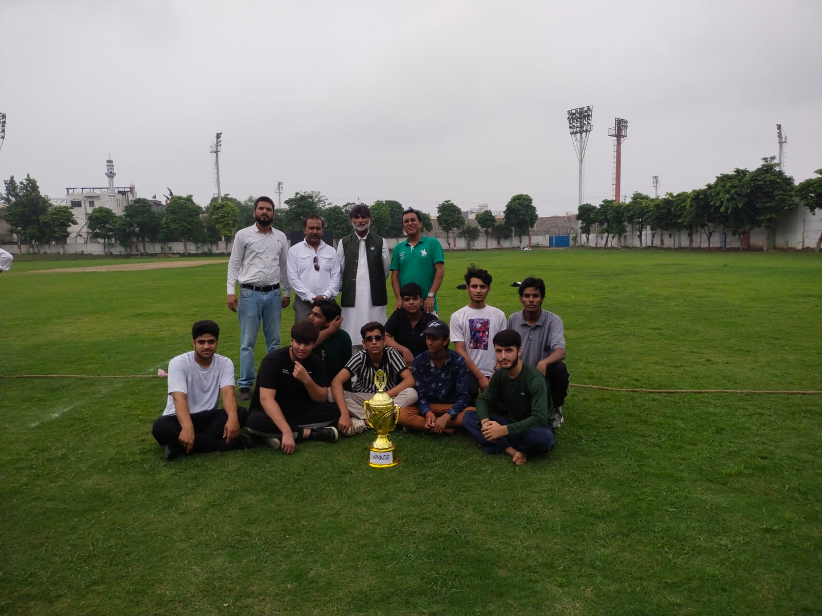 Saint Mary's Cricket Team Victorious in District Level Tournament