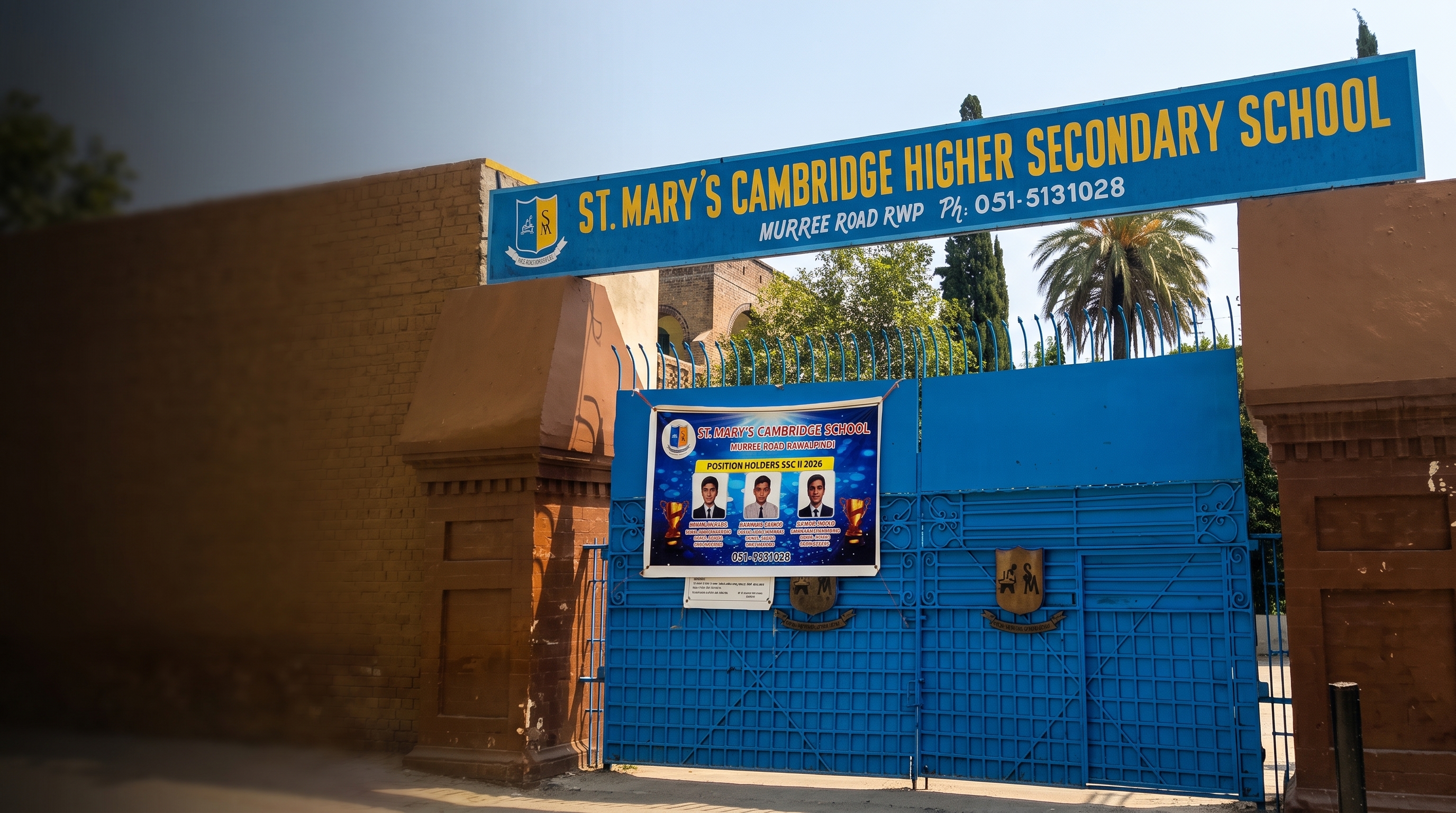 Saint Mary's Cambridge School Gate